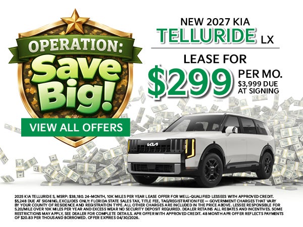 NEW 2027 KIA TELLURIDE LX